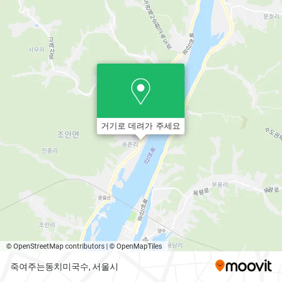 죽여주는동치미국수 지도