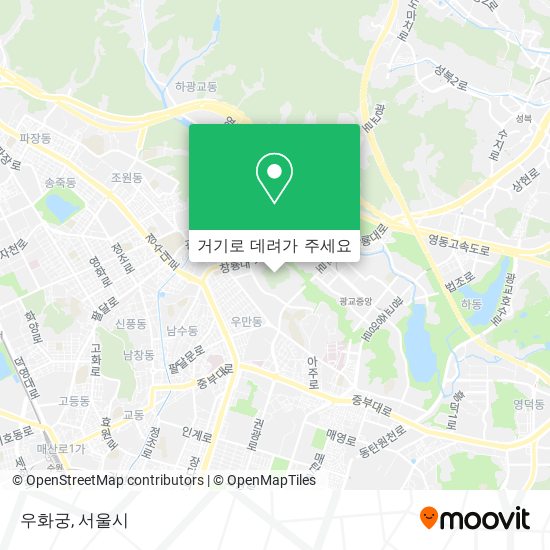 우화궁 지도