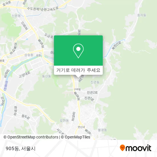 905동 지도
