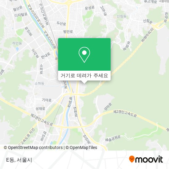 E동 지도