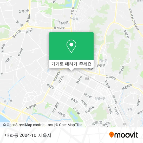 대화동 2004-10 지도