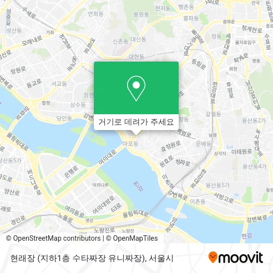 현래장 (지하1층 수타짜장 유니짜장) 지도