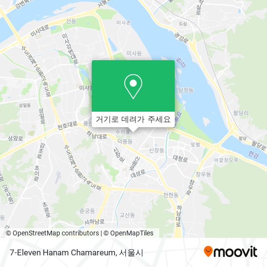 7-Eleven Hanam Chamareum 지도