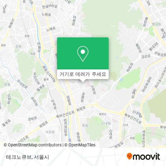 테크노큐브 지도