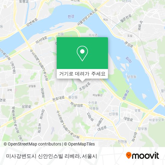 미사강변도시 신안인스빌 리베라 지도