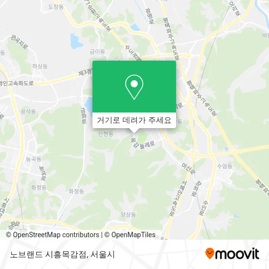 노브랜드 시흥목감점 지도