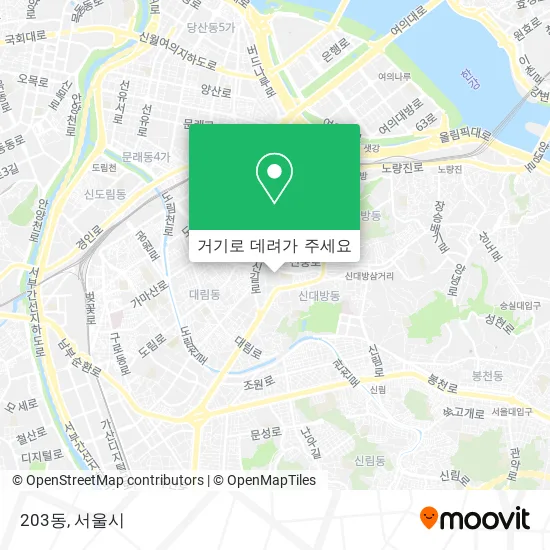 203동 지도