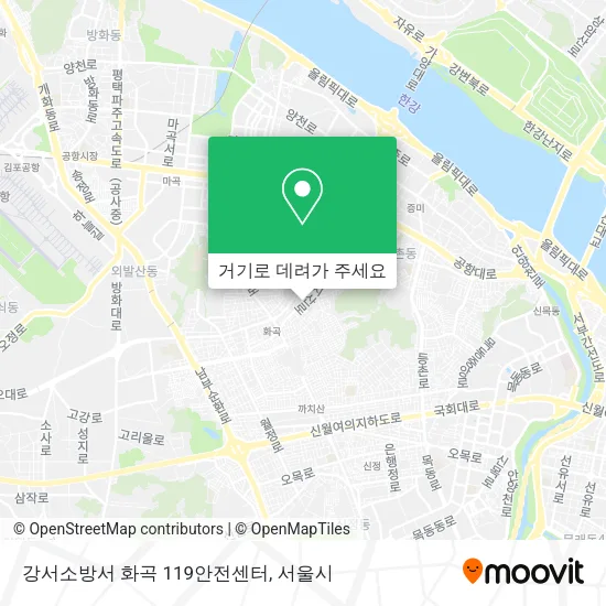 강서소방서 화곡 119안전센터 지도