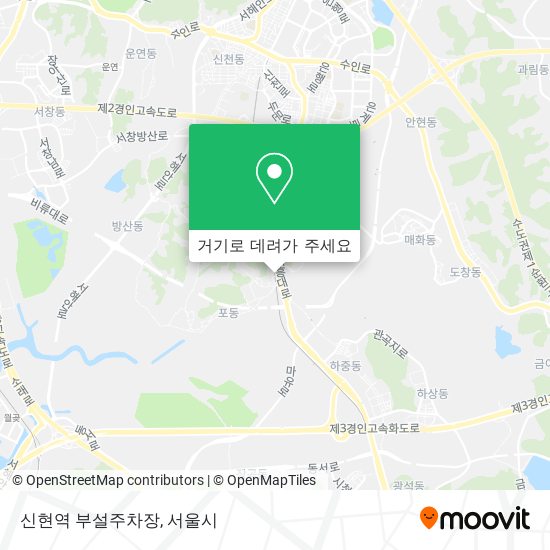 신현역 부설주차장 지도