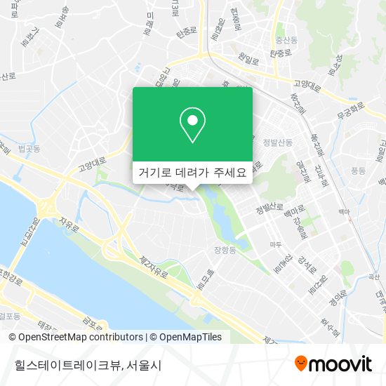 힐스테이트레이크뷰 지도