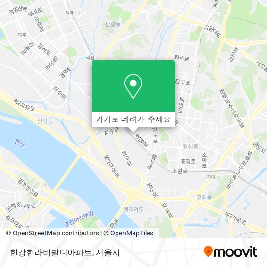 한강한라비발디아파트 지도