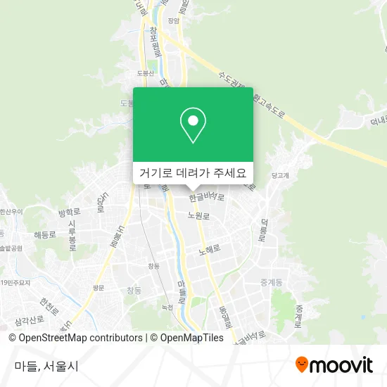 마들 지도