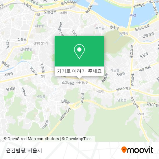 윤건빌딩 지도