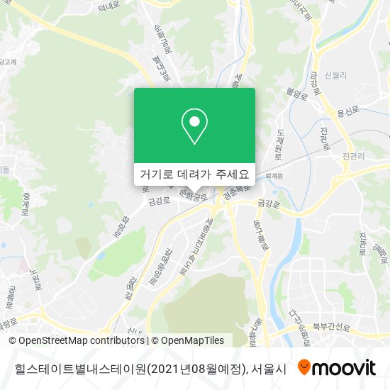 힐스테이트별내스테이원(2021년08월예정) 지도