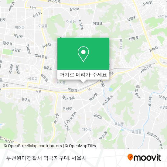 부천원미경찰서 역곡지구대 지도