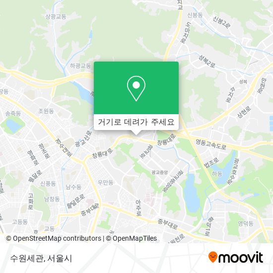 수원세관 지도