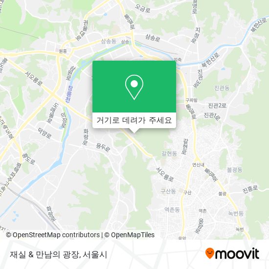 재실 & 만남의 광장 지도