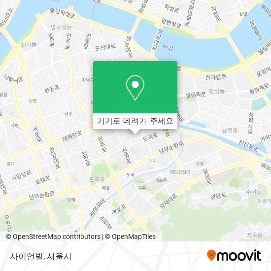 사이언빌 지도