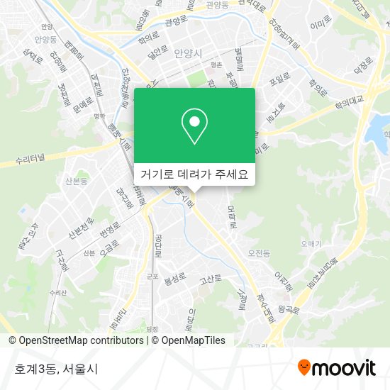 호계3동 지도