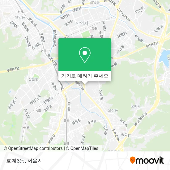 호계3동 지도