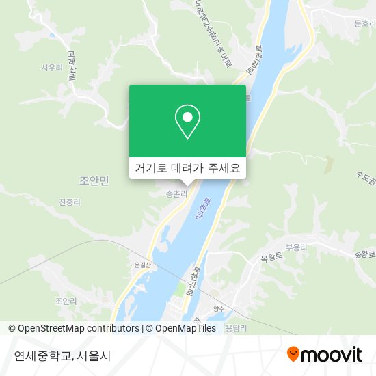 연세중학교 지도