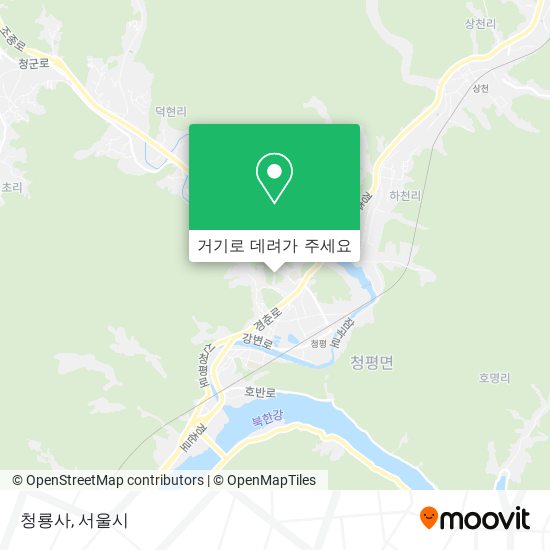 청룡사 지도