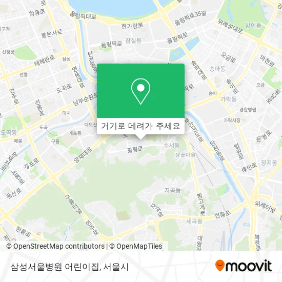 삼성서울병원 어린이집 지도