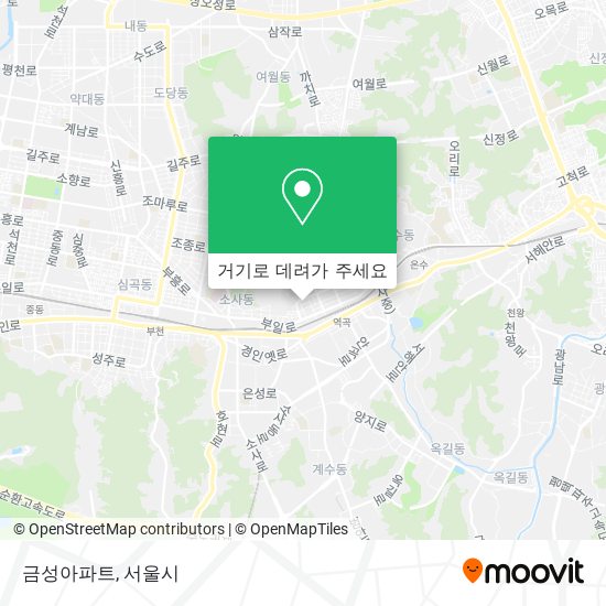 금성아파트 지도