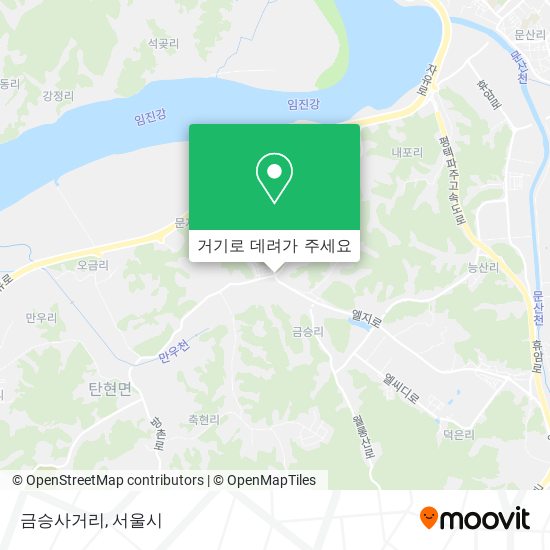 금승사거리 지도