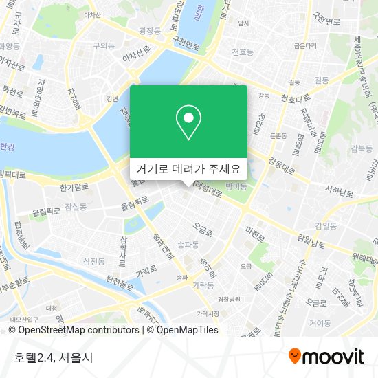 호텔2.4 지도