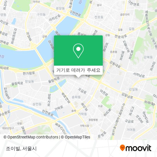 조이빌 지도