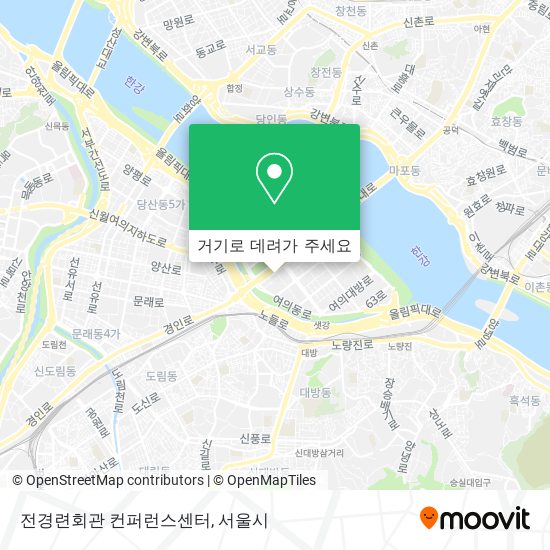 전경련회관 컨퍼런스센터 지도