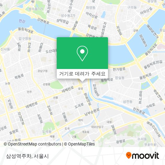 삼성역주차 지도