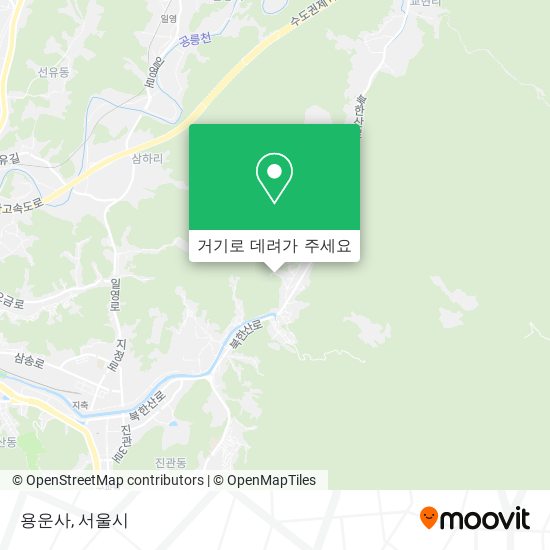 용운사 지도