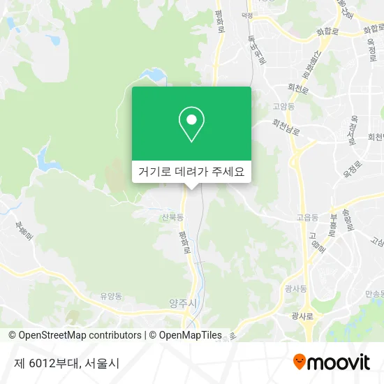 제 6012부대 지도