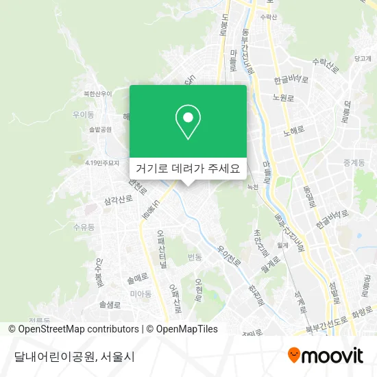 달내어린이공원 지도
