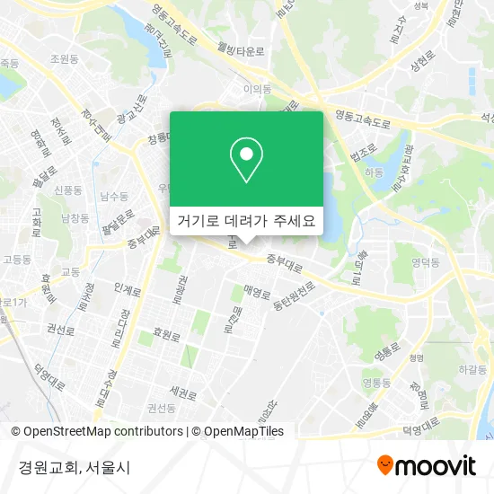 경원교회 지도