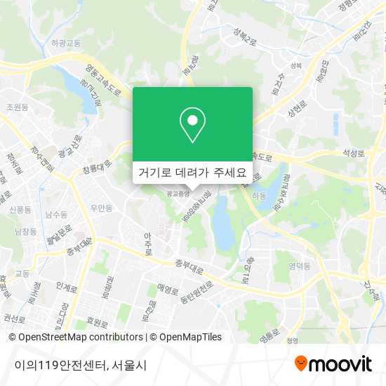 이의119안전센터 지도