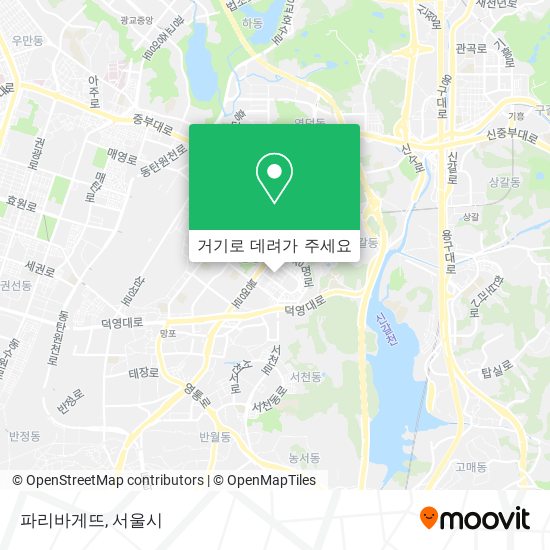 파리바게뜨 지도