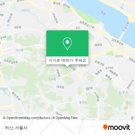허산 지도