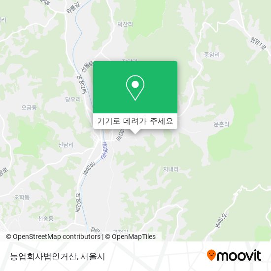 농업회사법인거산 지도