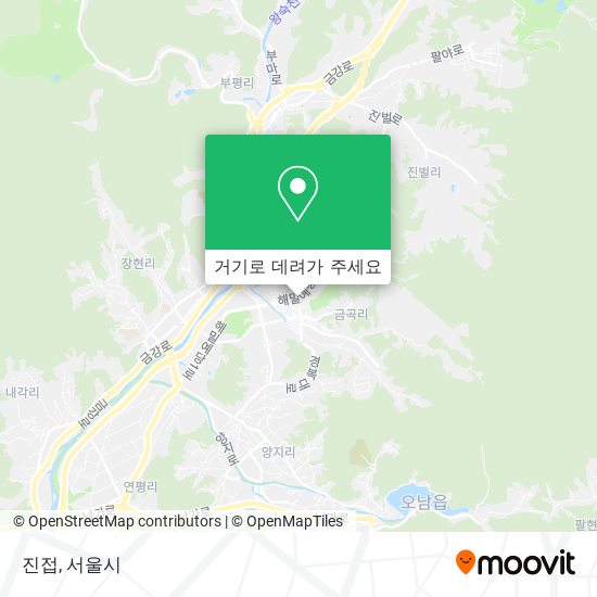 진접 지도