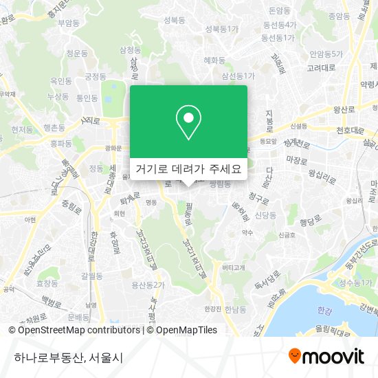 하나로부동산 지도