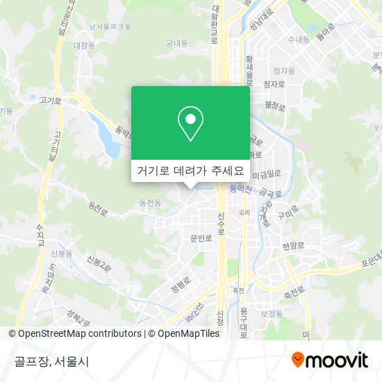 골프장 지도