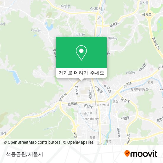 색동공원 지도