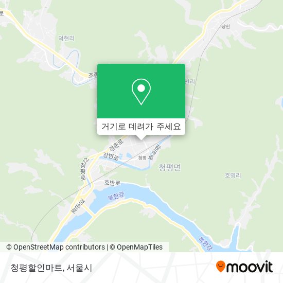 청평할인마트 지도