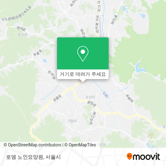 로뎀 노인요양원 지도