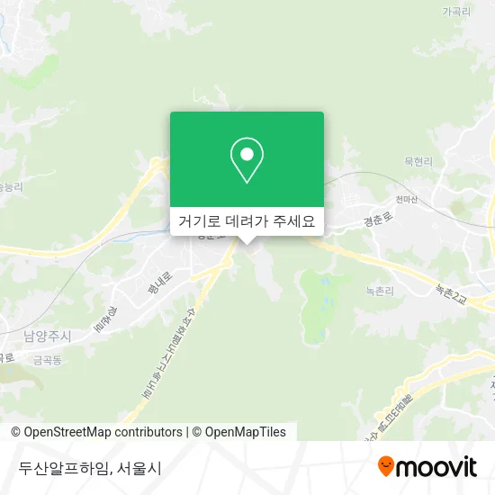두산알프하임 지도