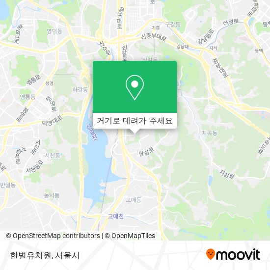 한별유치원 지도