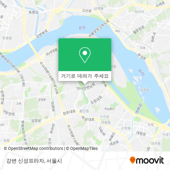 강변 신성프라자 지도